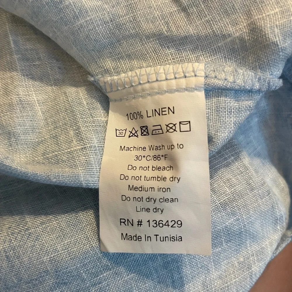 Michaels linen coverup xs tunic dress